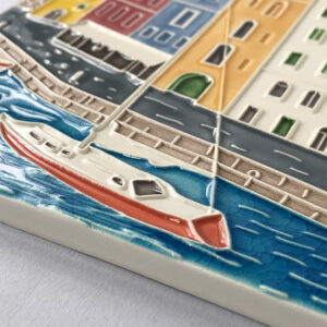 "Casette Ligure" Ceramic Tilework (8"x 11") - Image 3