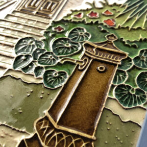Creazioni Luciano, MARATEA, Paesaggi Italiani (cm 20 x 30) in Ceramica a rilievo, Handmade in Italy. - immagine 5